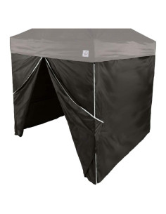 Paredes de Carpa Impact Canopy 10x10m, 1 Sólida y 1 con Cremallera