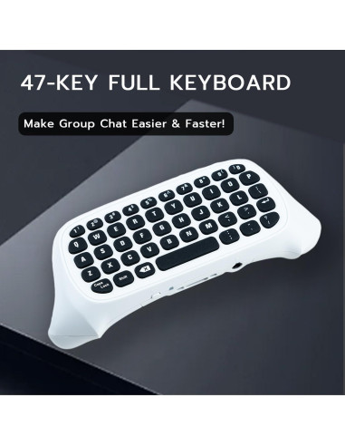 Teclado Mini Mcbazel Inalámbrico para Xbox - Blanco