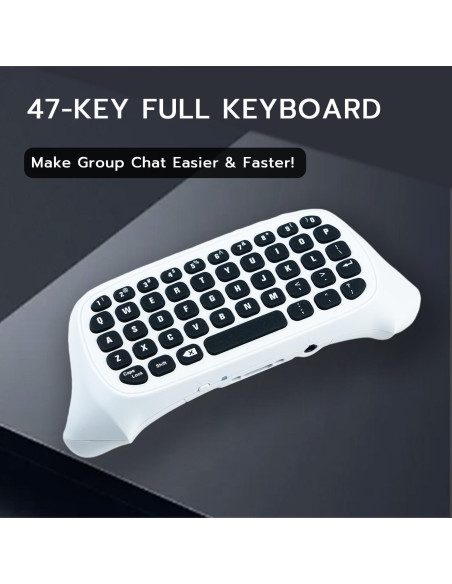 Teclado Mini Mcbazel Inalámbrico para Xbox - Blanco