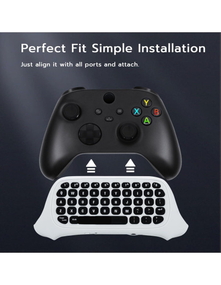 Teclado Mini Mcbazel Inalámbrico para Xbox - Blanco