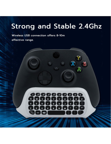 Teclado Mini Mcbazel Inalámbrico para Xbox - Blanco