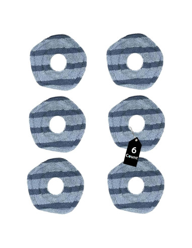 Paquete de 6 paños lavables para aspiradoras ANYTSOOEA SDY023