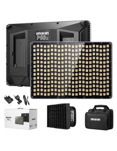 Aputure Amaran P60X Panel LED Bicolor 60W CRI95+ 3200K-6500K