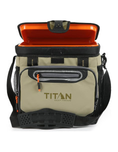 Enfriador Titan 16 Latas Arctic Zone Musgo Aislamiento