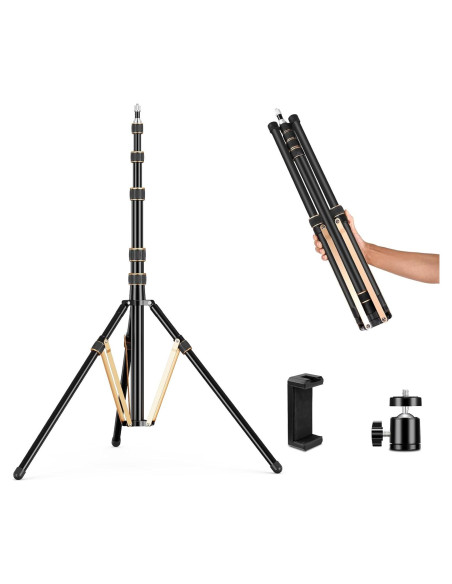 Soporte de trípode de aluminio Soonpho SL-285 ajustable 2.7m