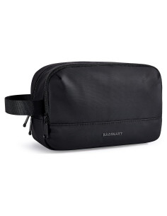 BAGSMART Neceser de Aseo Mediano Negro Resistente al Agua