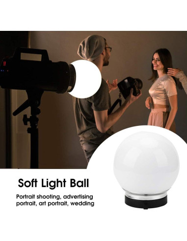 Bola de Luz Suave 15cm GOWENIC para Montura Bowens