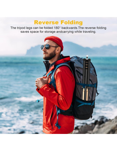 Soporte de trípode de aluminio Soonpho SL-285 ajustable 2.7m