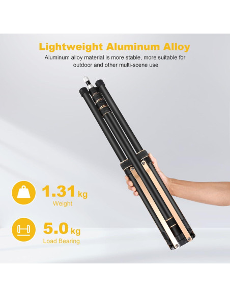 Soporte de trípode de aluminio Soonpho SL-285 ajustable 2.7m