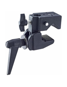 Pinza de Montaje Flashpoint Super - Negra, Soporta 13.61 kg