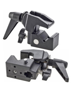 Pinza de Montaje Flashpoint Super - Negra, Soporta 13.61 kg 2