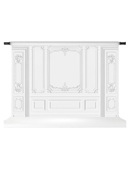 Fondo de Fotografía Blanco Kate 3.05x1.98m Microfibra Fondo de Fotografía Blanco Kate 3.05x1.98m Microfibra