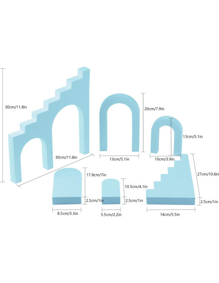 Escalera Combinada para Fotografía KCFFE0000301401 - Accesorios Azul Escalera Combinada para Fotografía KCFFE0000301401 - Accesorios Azul