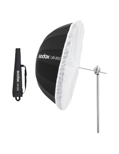 Paraguas Parabólico Godox UB-85S 85cm Plateado con Difusor
