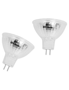 Bombilla de proyector Wadoy MR16 GY5.3 360W 2 paquetes