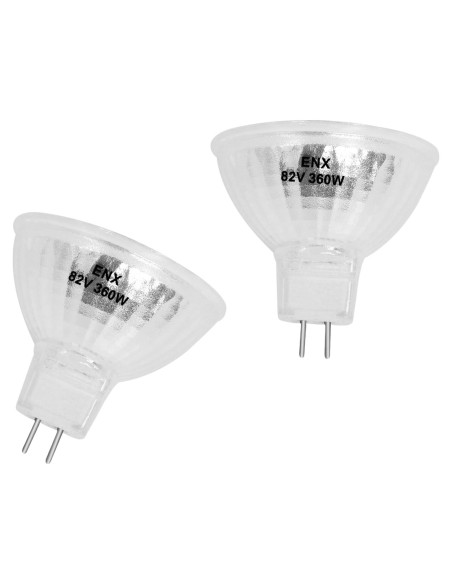 Bombilla de proyector Wadoy MR16 GY5.3 360W 2 paquetes