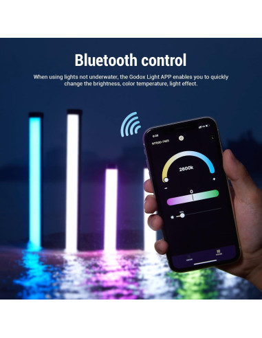 Godox WT40D Luz Submarina LED 54W IP68 para Buceo y Vlogging