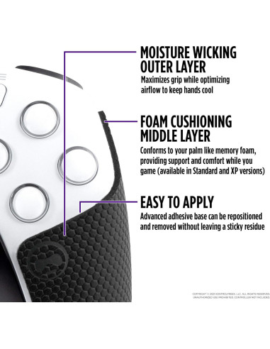 Agarres de Rendimiento KontrolFreek PS5 Negro Noche