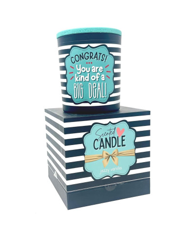 Vela Aromática Relaxante Brooke & Jess 8 oz Jazmín Vainilla