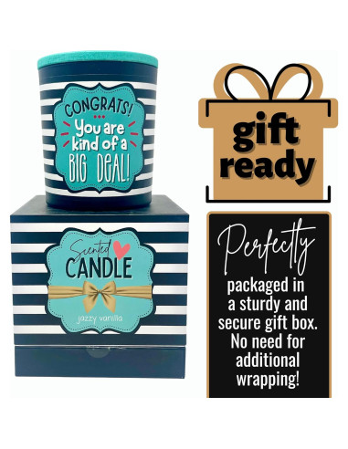 Vela Aromática Relaxante Brooke & Jess 8 oz Jazmín Vainilla