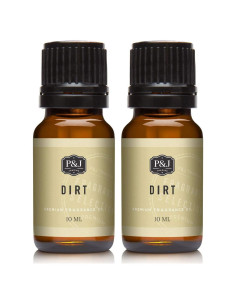 Aceite de Fragancia P&J Trading Tierra 10ml 2pk - Aromas para Velas y Jabón