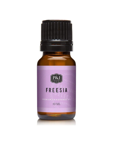 Aceite de Fragancia P&J Trading Fresia 10ml - Aromas para Velas y Jabones