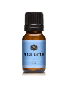 Aceite Aromático P&J Trading Algodón Fresco 10ml - Ideal para Velas y Jabones