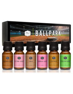 Conjunto de Aceites Aromatizados P&J Trading - 6 x 10ml