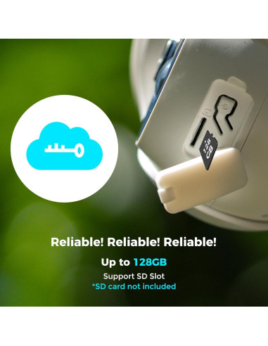 Cámara de Seguridad Solar Inalámbrica Sovmiku 2CQ1 2K