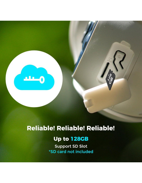 Cámara de Seguridad Solar Inalámbrica Sovmiku 2CQ1 2K