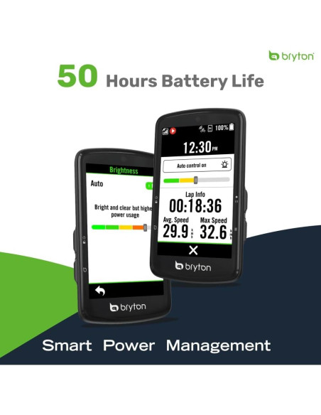 Bryton Rider S810 Computadora GPS para Bicicleta 3.5" Táctil