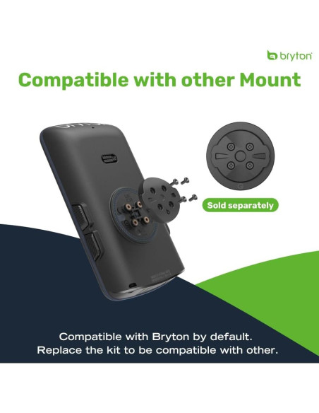 Bryton Rider S810 Computadora GPS para Bicicleta 3.5" Táctil