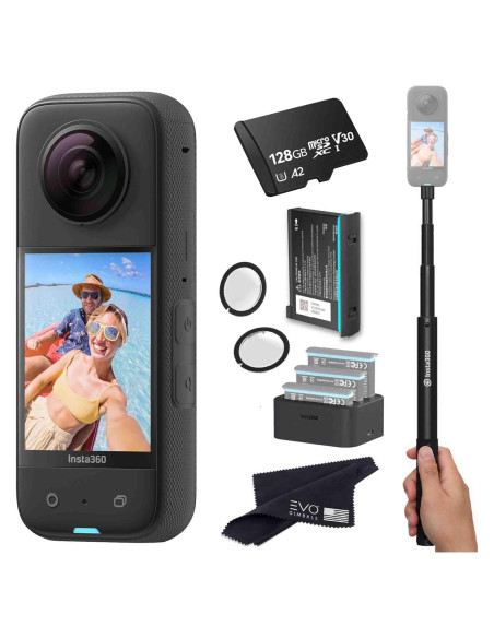 Cámara de Acción 360 Insta360 X3 con Accesorios y 128GB Cámara de Acción 360 Insta360 X3 con Accesorios y 128GB