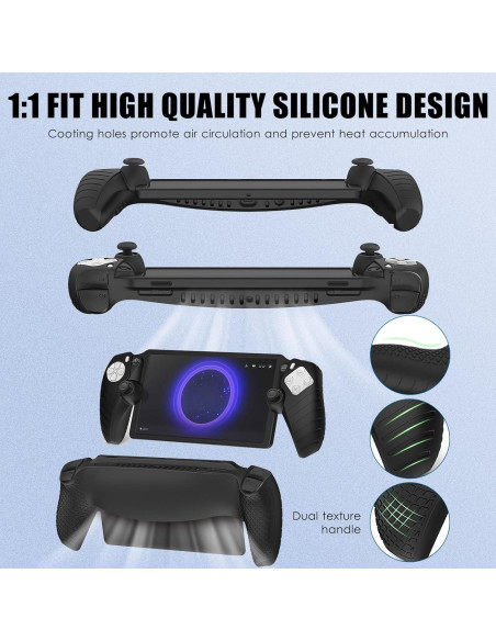 Abligogo 16 en 1 Accesorios para PS Portal - Funda y Protectores Abligogo 16 en 1 Accesorios para PS Portal - Funda y Protectores