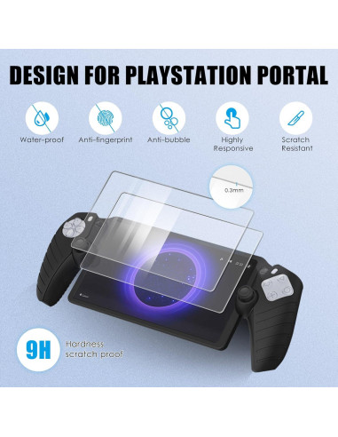 Abligogo 16 en 1 Accesorios para PS Portal - Funda y Protectores