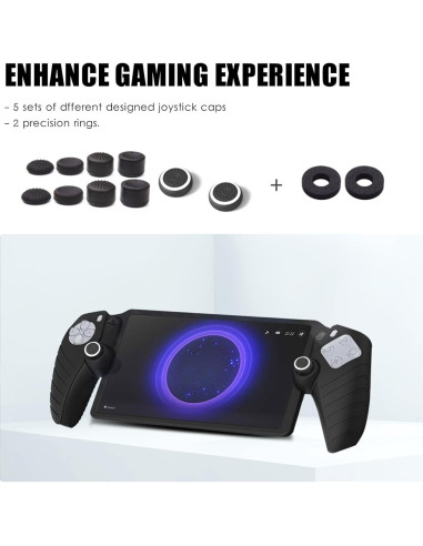 Abligogo 16 en 1 Accesorios para PS Portal - Funda y Protectores