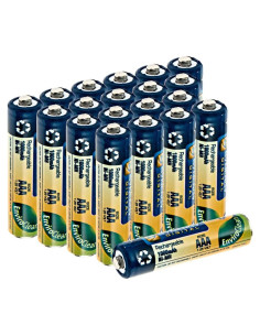 Baterías Recargables AAA Synergy Digital 1000mAh Ni-MH - 20 Unidades