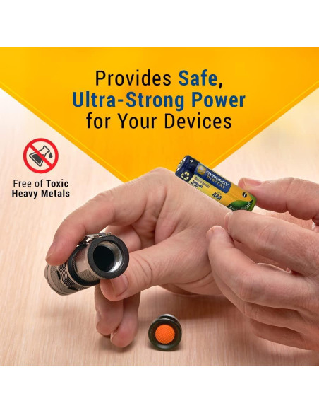 Baterías Recargables AAA Synergy Digital 1000mAh Ni-MH - 20 Unidades