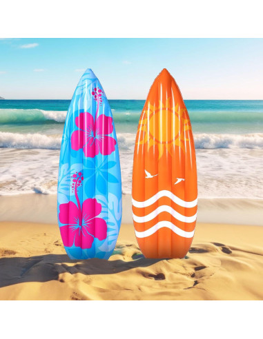 2 Tablas de Surf Inflables Foilswirl 150x50 cm Verano