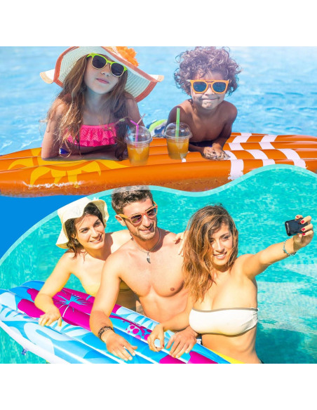 2 Tablas de Surf Inflables Foilswirl 150x50 cm Verano