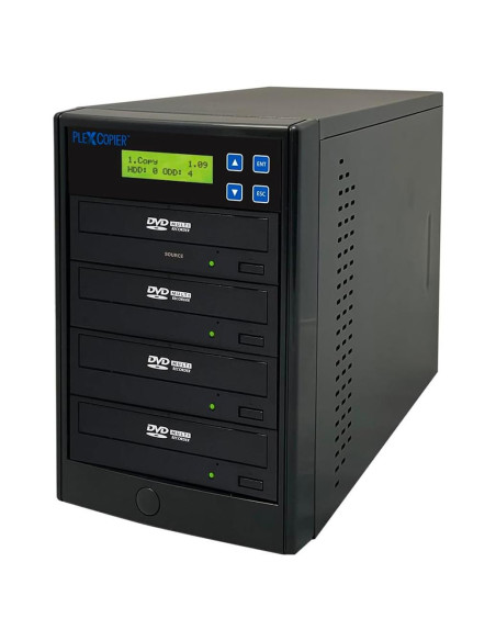 Duplicador de DVD/CD PlexCopier PLEX-S3T-DVD-BK 24X Negro