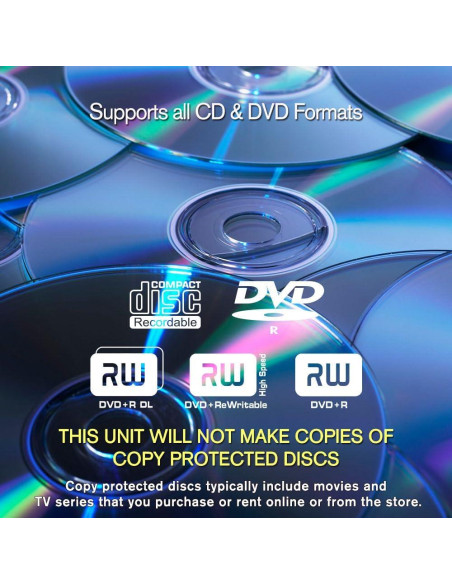 Duplicador de DVD/CD PlexCopier PLEX-S3T-DVD-BK 24X Negro