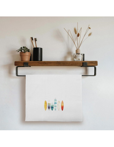 Toalla de Mano Uinwk 40x60 cm Microfibra Playa Surf