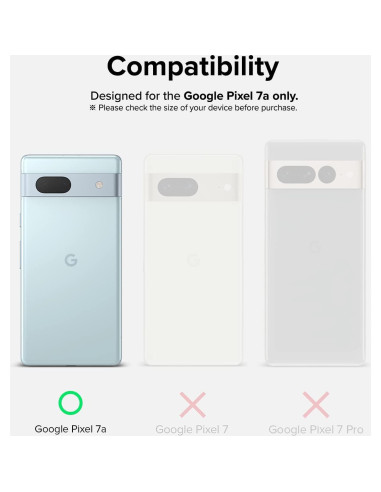 Protector de Lente de Cámara Ringke para Google Pixel 7a - Paquete de 3