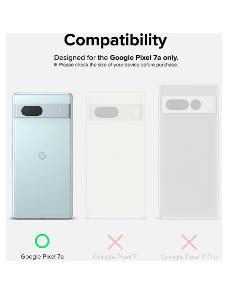 Protector de Lente de Cámara Ringke para Google Pixel 7a - Paquete de 3