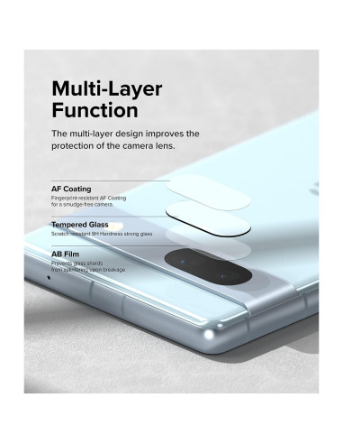 Protector de Lente de Cámara Ringke para Google Pixel 7a - Paquete de 3