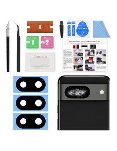 Paquete de 3 Lentes de Cámara Trasera BATLABB para Pixel 8