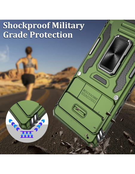 Funda Gritup para Google Pixel 7 - Protección Antichoque Verde Funda Gritup para Google Pixel 7 - Protección Antichoque Verde