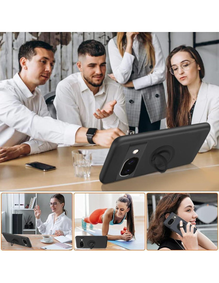 Funda Protectora TPU para Google Pixel 8A 5G - Negro