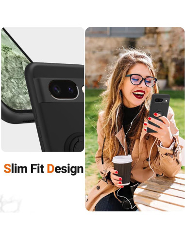 Funda Protectora TPU para Google Pixel 8A 5G - Negro